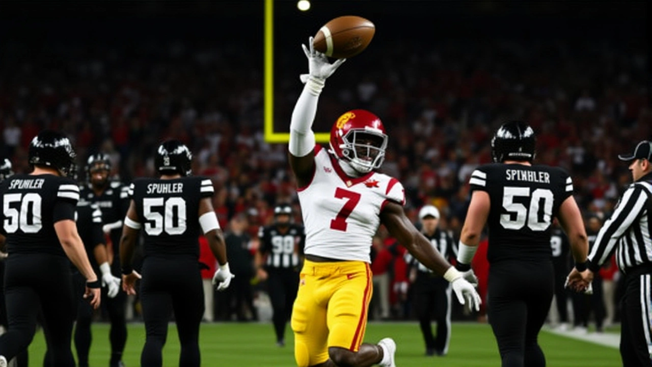 Oregon stuns USC 42-27 as Moore’s TD passes derail Trojans’ playoff hopes