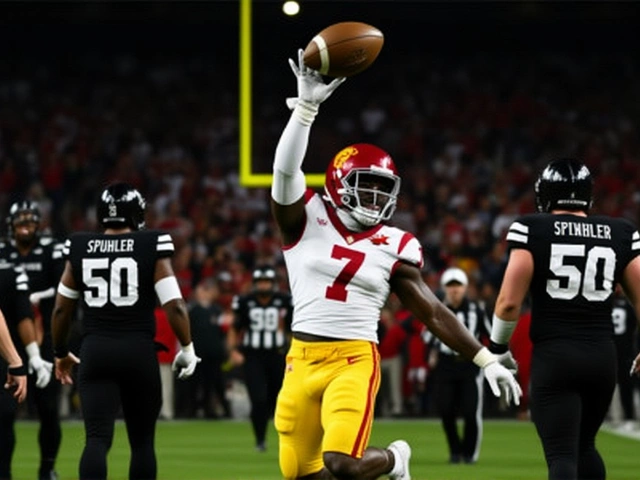 Oregon stuns USC 42-27 as Moore’s TD passes derail Trojans’ playoff hopes